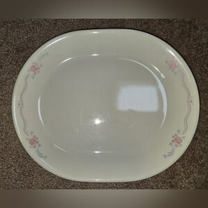 Vintage 1994 Corelle by Corning Platter 12 Inch English Breakfast Discontinued